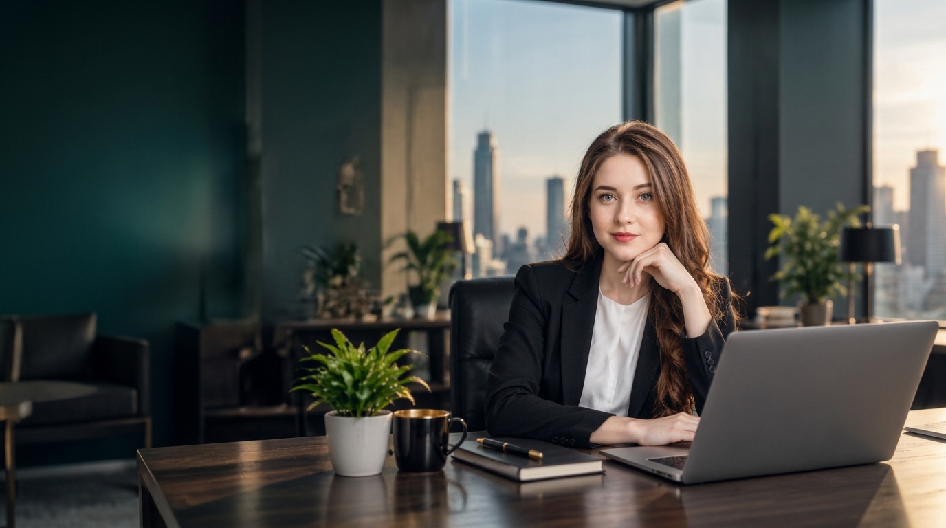 Quants Prime - Professional financial advisor in modern office